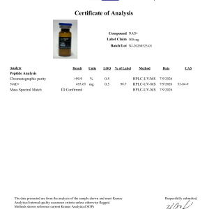 NAD+ 500mg
